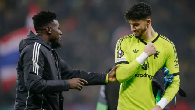 Andre Onana and Altay Bayindir