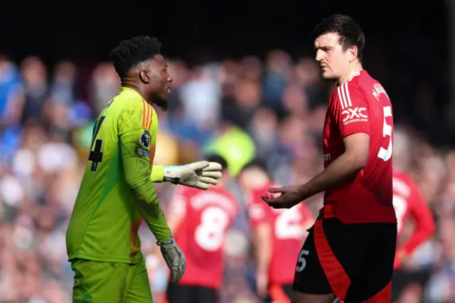 Andre Onana and Harry Maguire