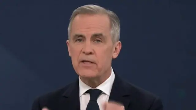 Carney speaking