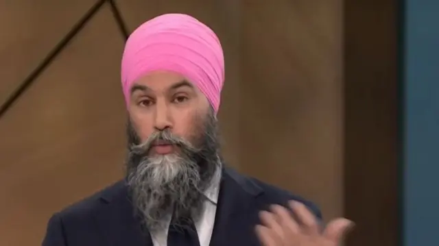 Singh speaking
