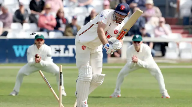 Paul Walter bowled