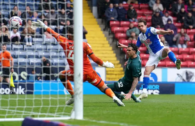 Callum Brittain scores for Blackburn