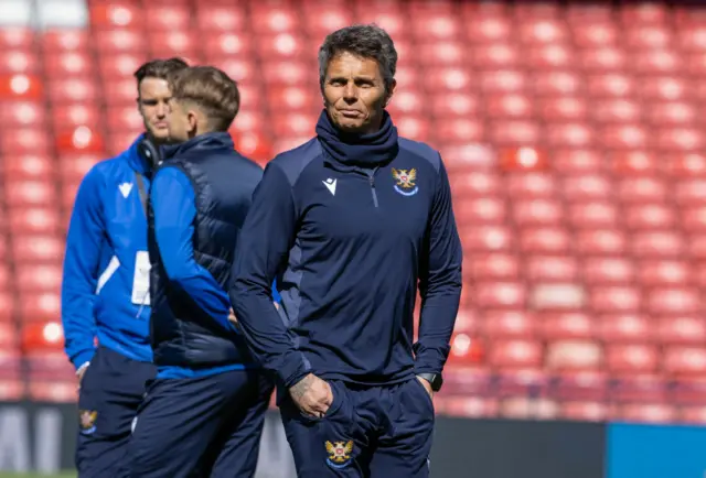 St Johnstone manager Simo Valakari