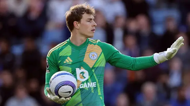 Mads Hermansen of Leicester City