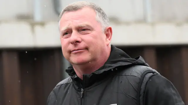 Stoke manager Mark Robins