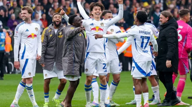 Leeds celebrate