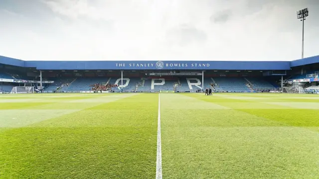 The view across the pitch at Loftus Road