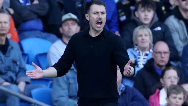 Cardiff interim head coach Aaron Ramsey