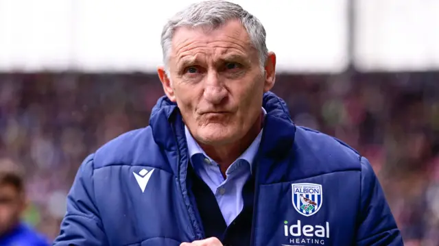 WBA boss Tony Mowbray