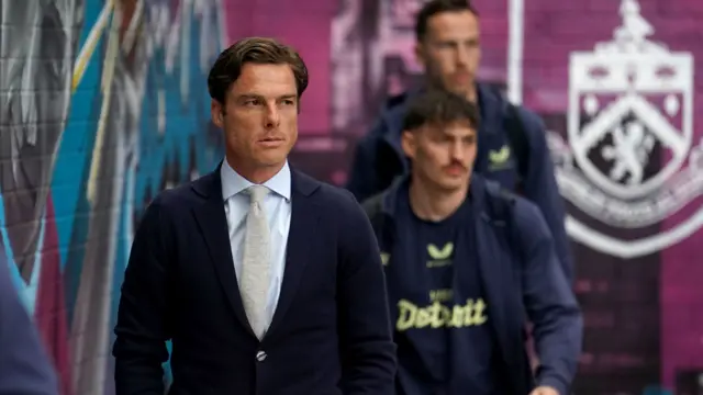 Scott Parker arrives at Turf Moor