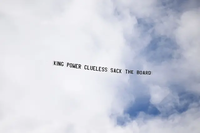 Leicester plane protest