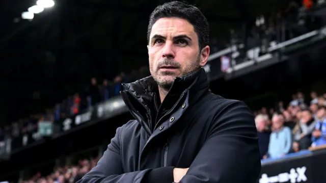Arteta ahead of the game against Ipswich