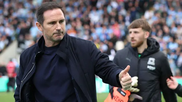 Coventry City manager Frank Lampard