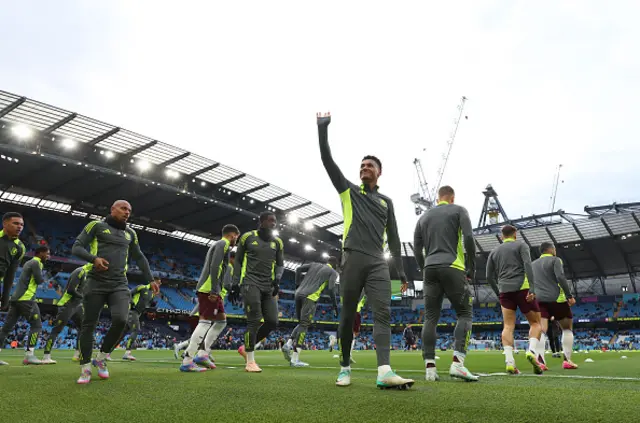 Ollie Watkins of Aston Villa waves to the fans