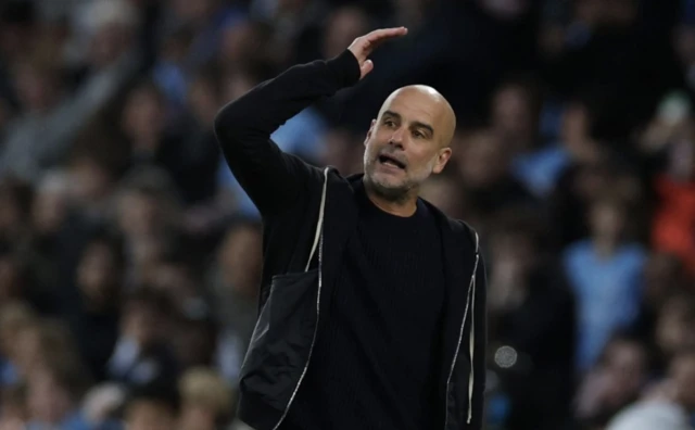 Manchester City manager Pep Guardiola