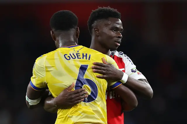 Guehi and Saka