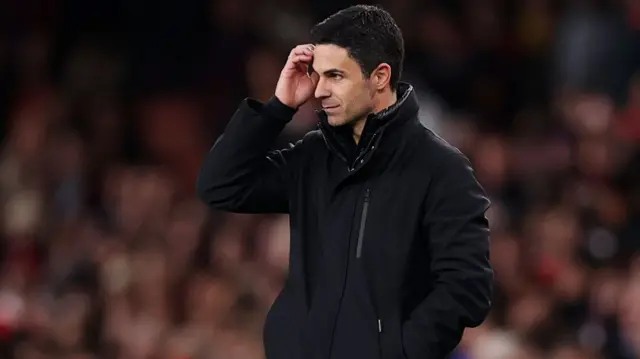 Arsenal manager Mikel Arteta