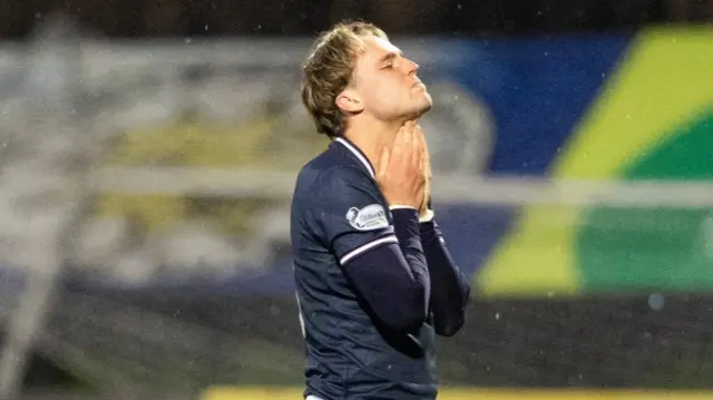 Ethan Ross looks dejected
