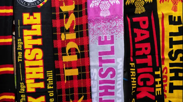 Partick Thistle scarves