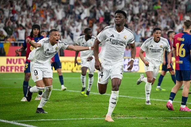 Real Madrid celebrate