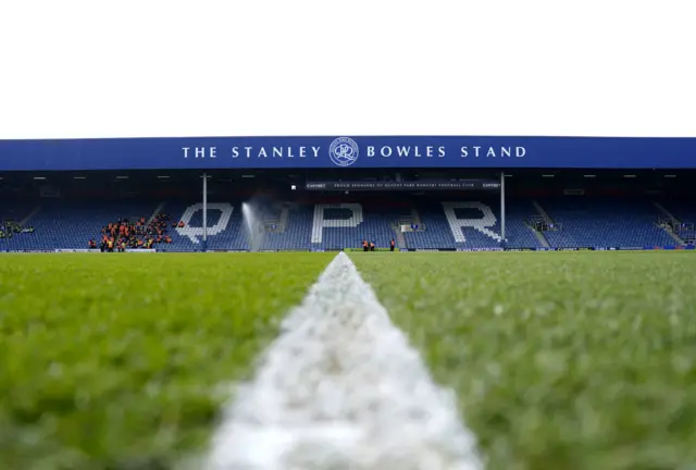 QPR's Loftus Road before kick-off against Burnley