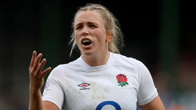 England captain Zoe Aldcroft