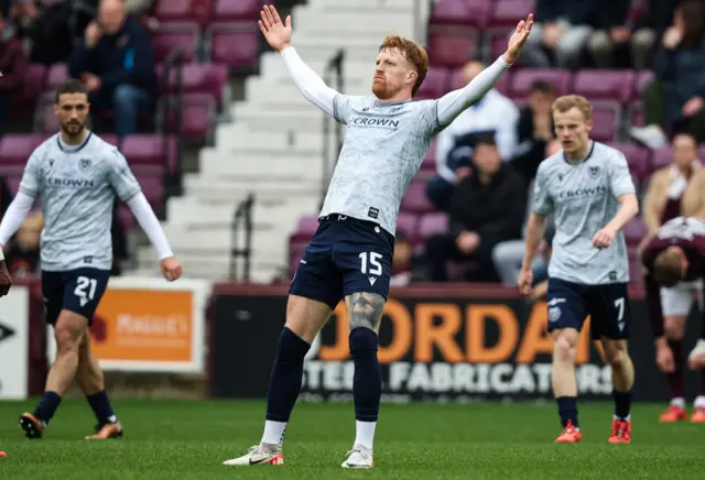 Simon Murray celebrates