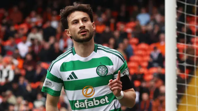 Celtic winger Nicolas Kuhn