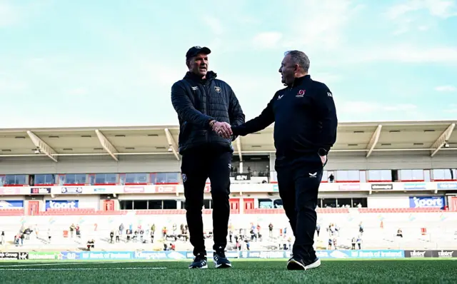 Richie Murphy at the ground
