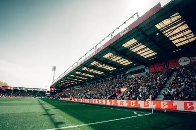Fans in the stands