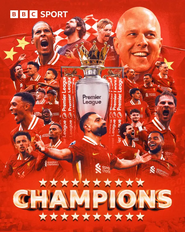Liverpool win the title