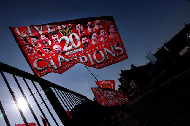 Liverpool '20 Champions flag'
