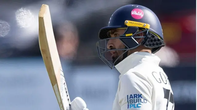 Zafar Gohar batting