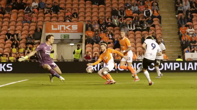 Alfie May scores
