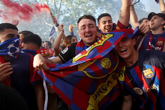 Barcelona fans