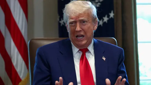 US President Donald Trump