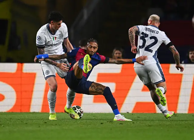 Federico Dimarco and Alessandro Bastoni of FC Internazionale in action