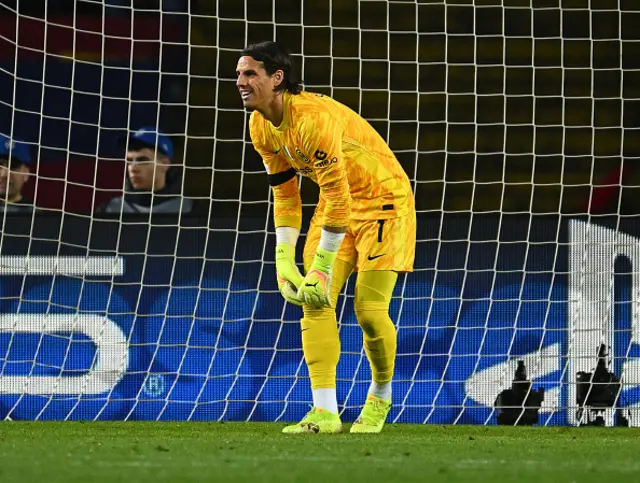 Yann Sommer of FC Internazionale reacts
