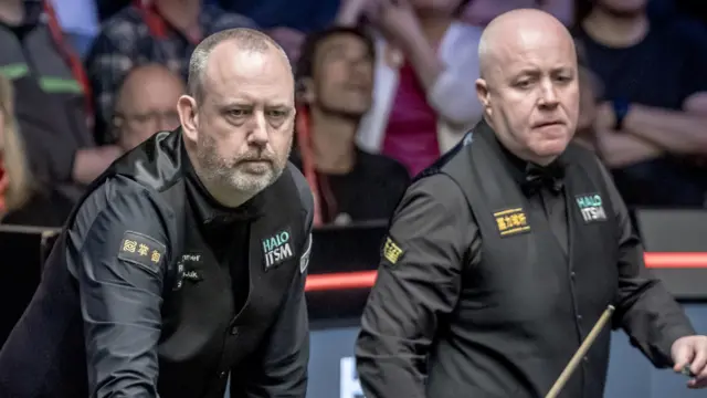 Mark Williams and John Higgins