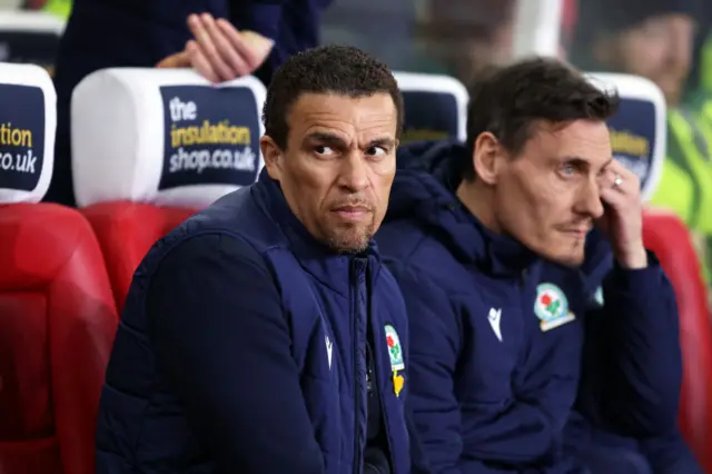 Valerien Ismael, manager of Blackburn Rovers