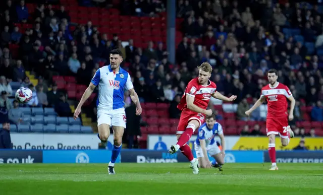Middlesbrough's Tommy Conway scores
