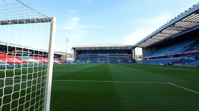 Ewood Park before kick-off