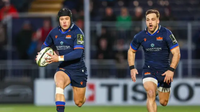 Darcy Graham carries