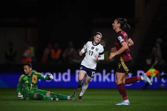 Jess Park scores for England
