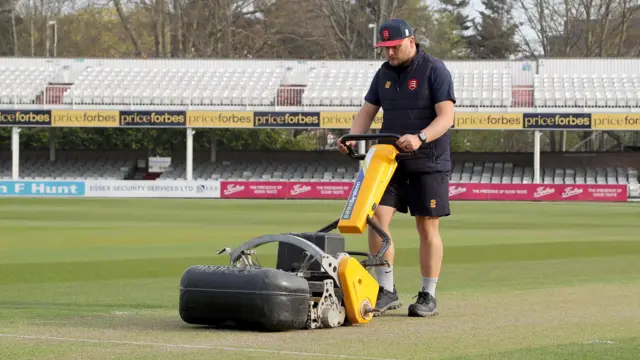 Groundstaff at Chelmsford