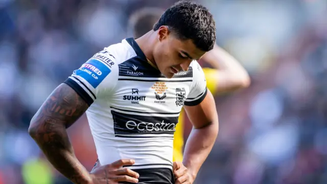 Will Pryce looks dejected
