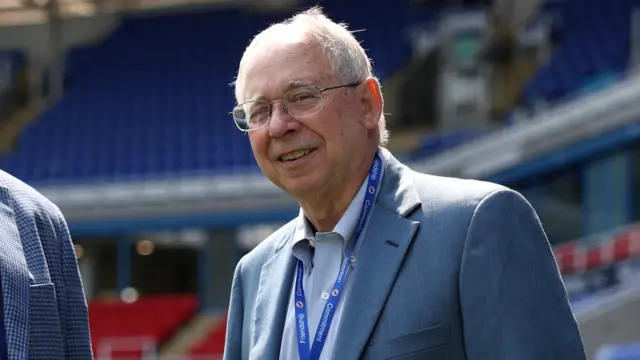 Rob Couhig at Reading's Select Car Leasing Stadium