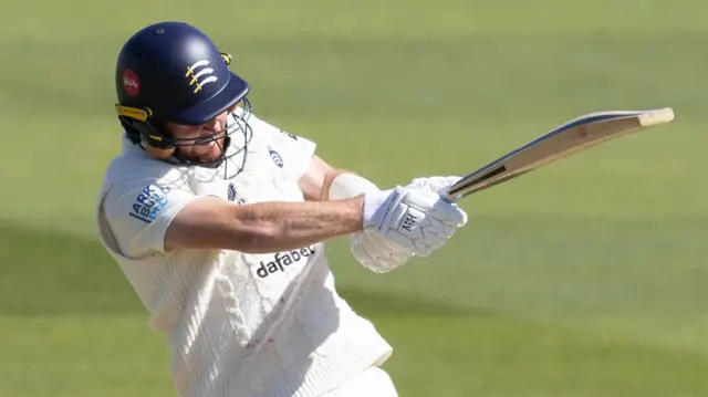 Middlesex's Ryan Higgins