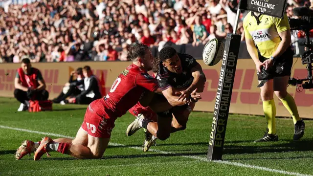 Keelan Giles chance for Ospreys