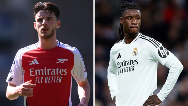 Declan Rice and Eduardo Camavinga